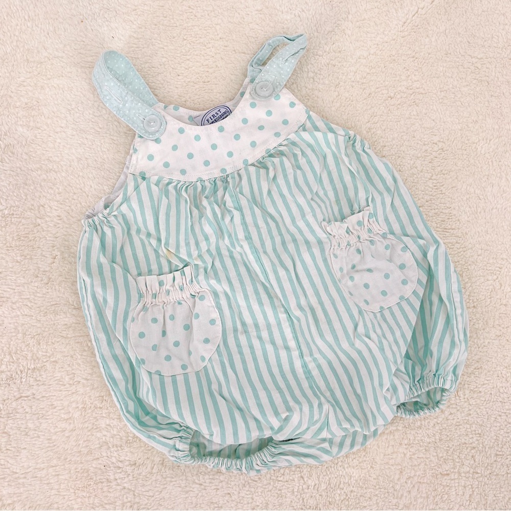 Vintage Baby Romper First Impressions